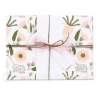 Musk flora wrapping paper