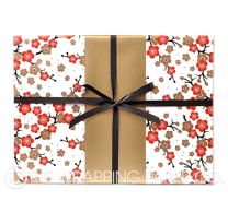 Japanese blossom wrapping paper