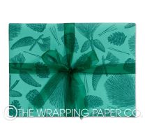 matt monstera leaf wrapping paper
