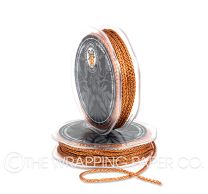Metallic woven copper cord