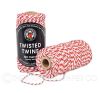 TWISTED TWINE RED WHITE