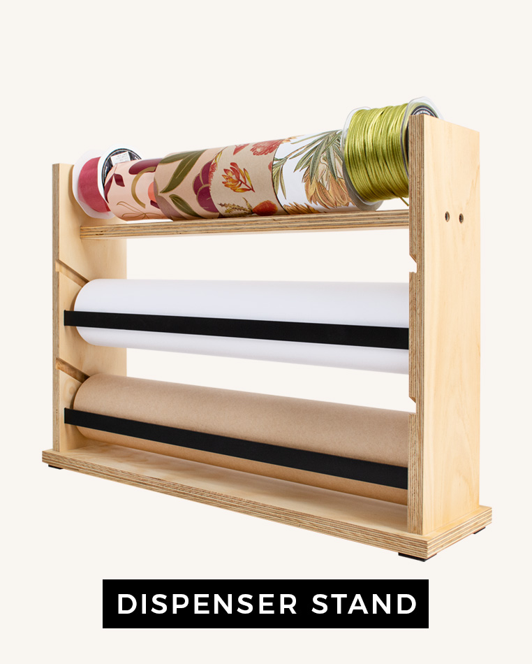 Gift Wrapping Paper Dispenser Stand