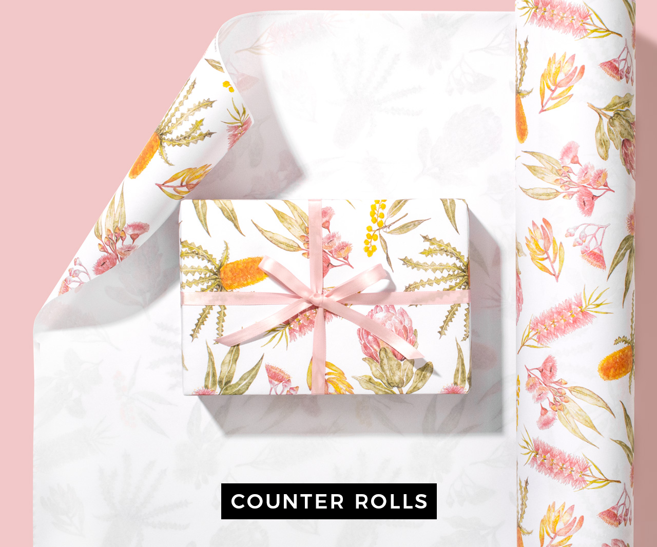 Counter Rolls Gift Wrapping Paper