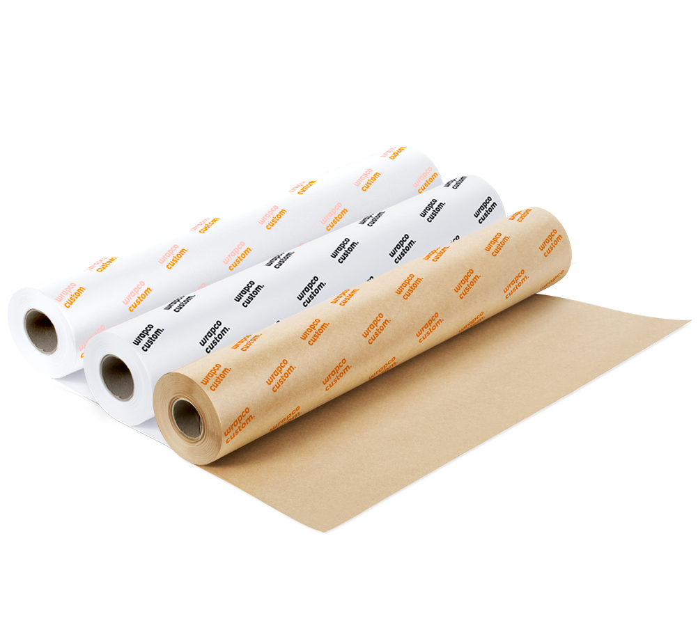 Custom printed roll wrap
